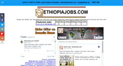 Desktop Screenshot of ethiopiajobs.com